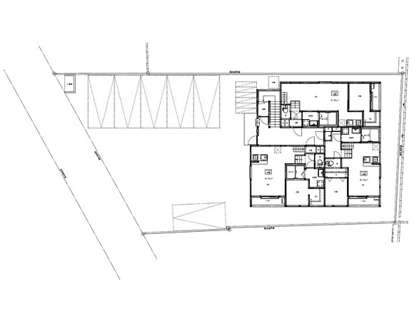 整形地パターン：面積（㎡／坪）：420.90㎡／127坪