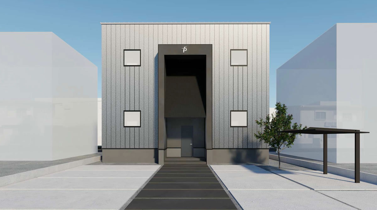 L-beak 木造2階建て6世帯